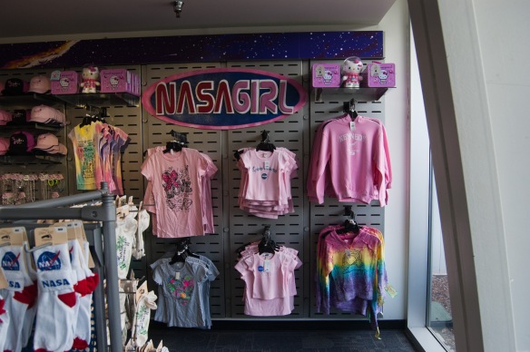 NASAGIRL section at the Kennedy Space Center Visitor's Complex. Photo by Kyle Barger - @kebarger
