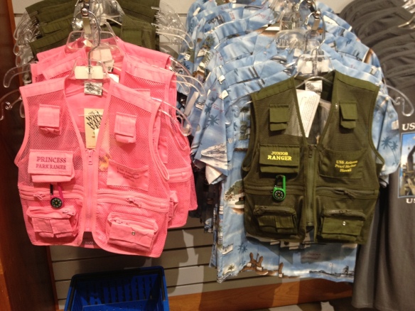 Princess vs Junior Ranger vests